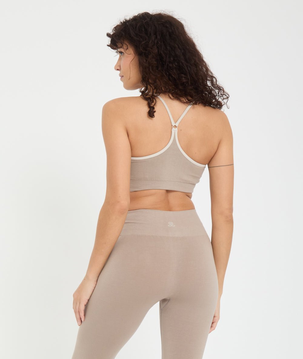 Brassière Voile, coloris Cacao