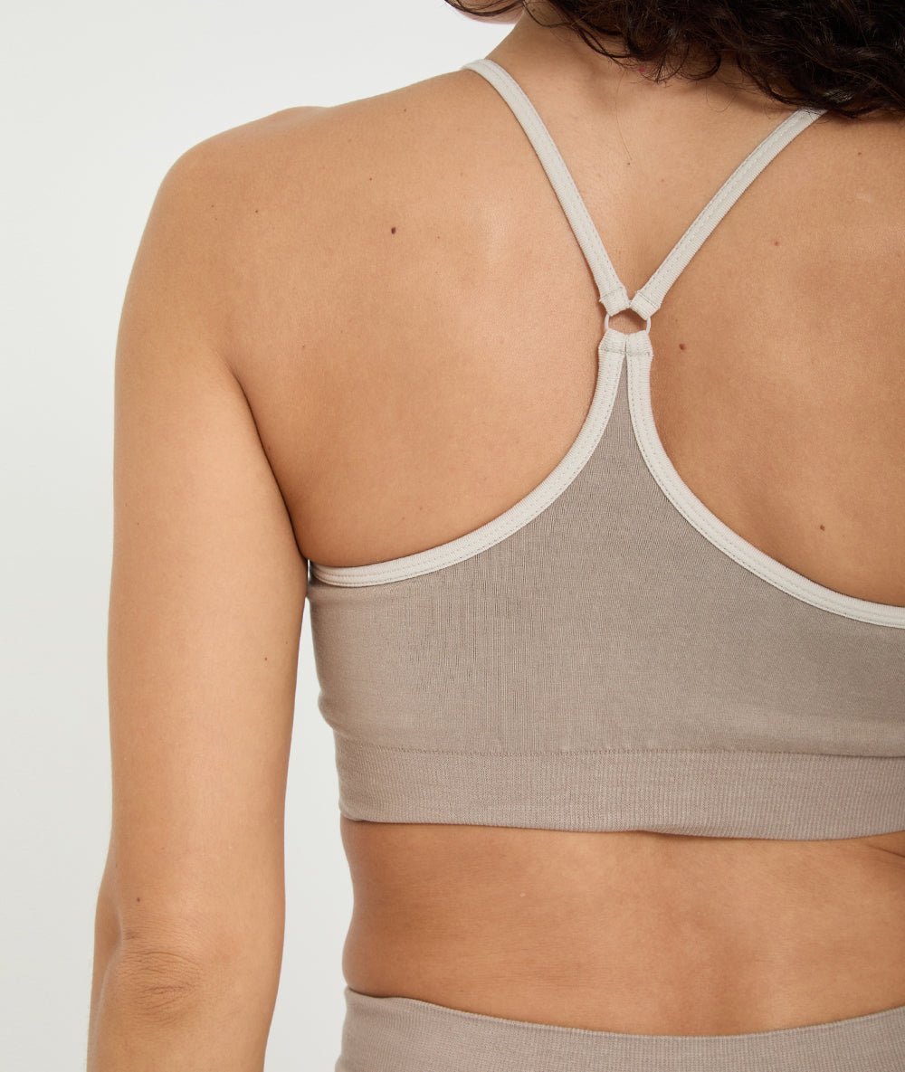Brassière Voile, coloris Cacao