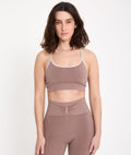 Brassière Voile, coloris Bois de rose