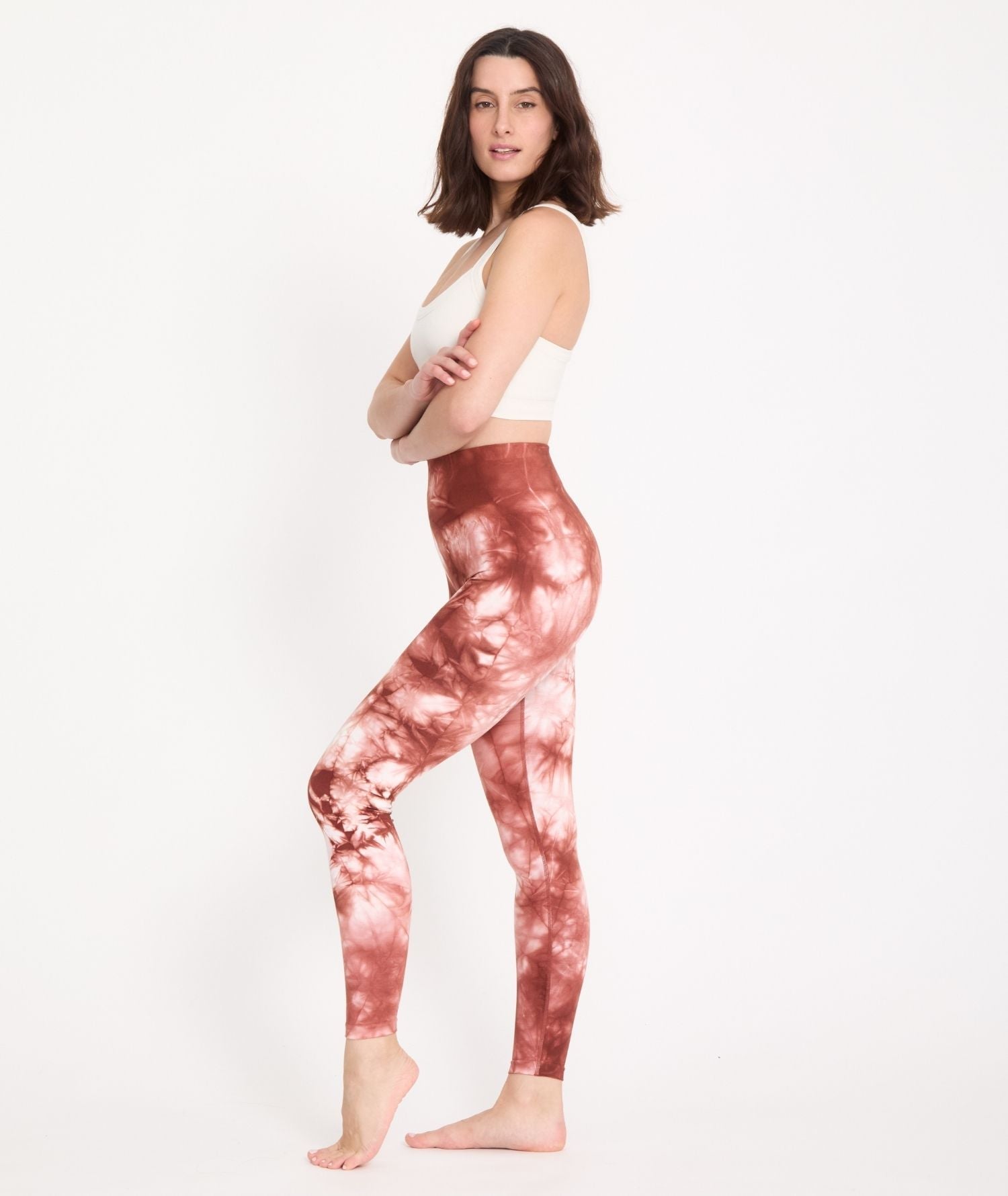 Legging Remous, coloris Henné